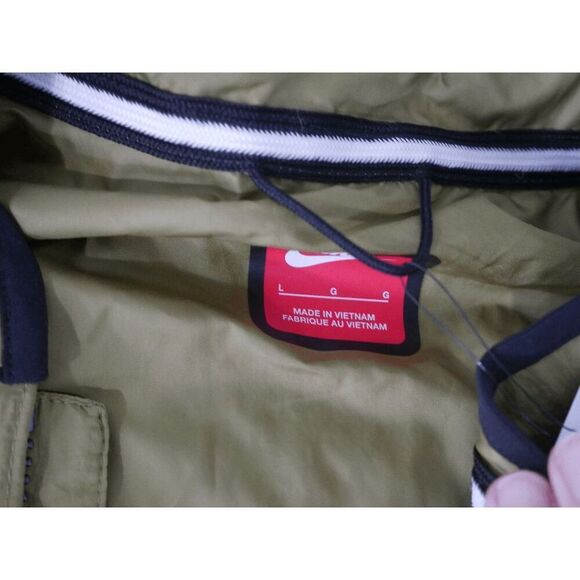 Nike Men’s Tech Woven Utility Vest Green Zip-Up UPF 40+ Jacket Size L - Picture 6 of 6